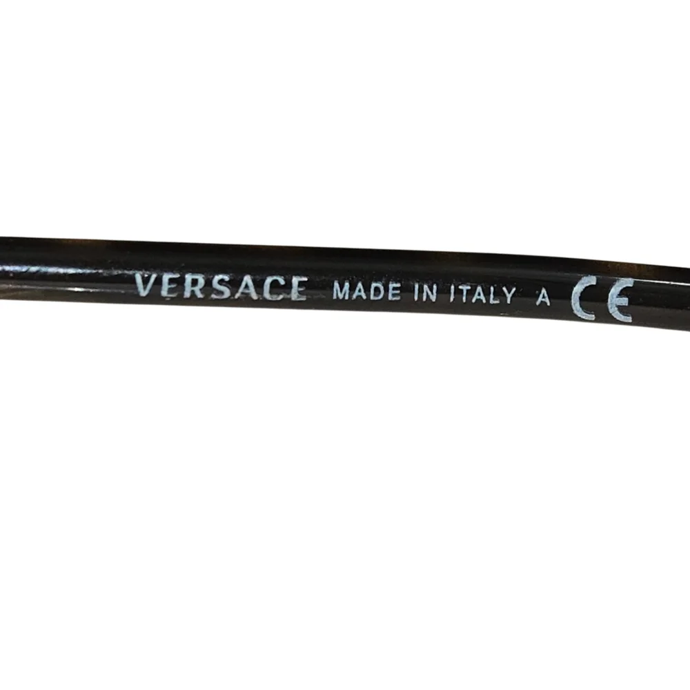 Versace VE 1271 Pink Gold Cat Eye Eyeglasses 54-18 Italy